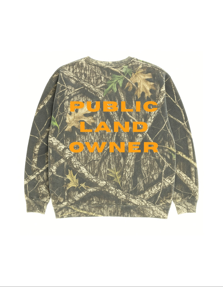 PUBLIC LAND OWNER CREWNECK