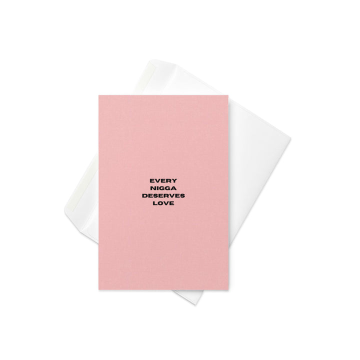 E.N.D. LOVE - Greeting card