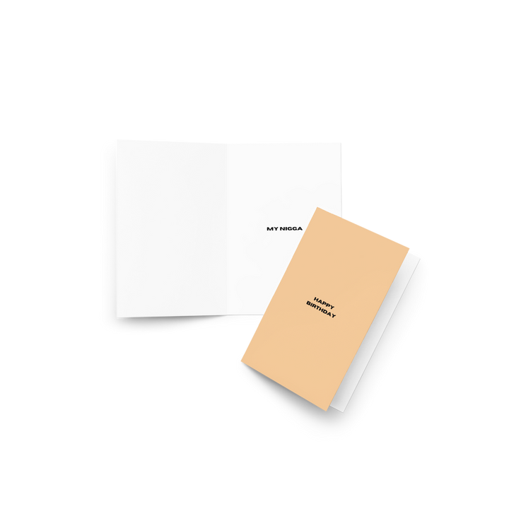 E.N.D. HAPPY BIRTHDAY - Greeting Card