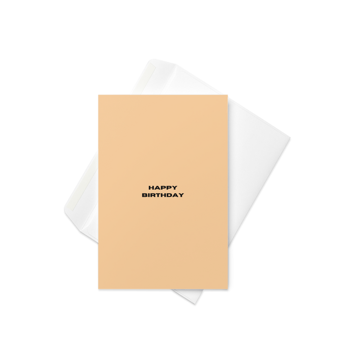 E.N.D. HAPPY BIRTHDAY - Greeting Card