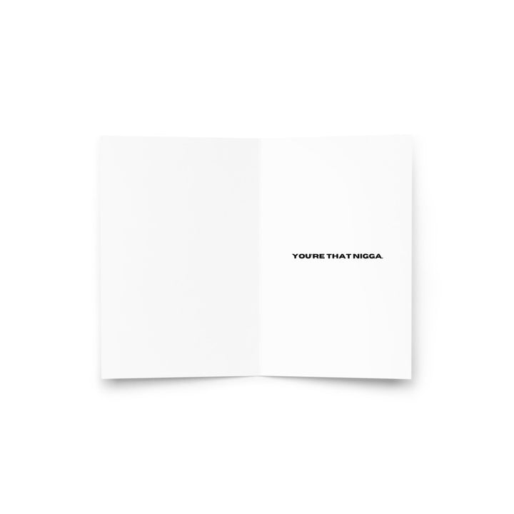 E.N.D. Never Forget - Greeting card